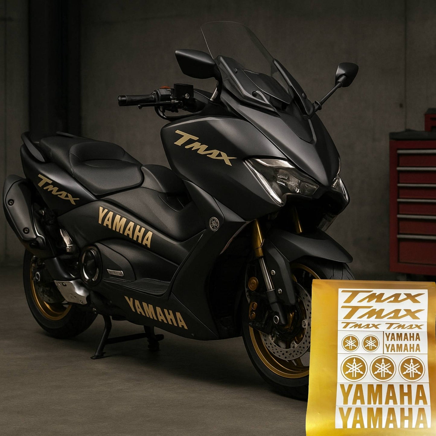 Kit Autocollant pour TMAX Yamaha