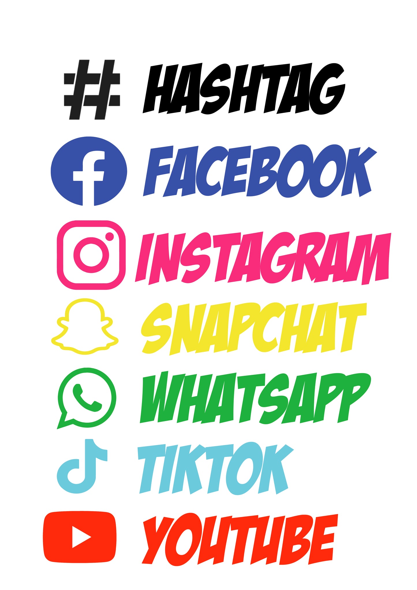 Kit de Stickers Instagram Personnalisable