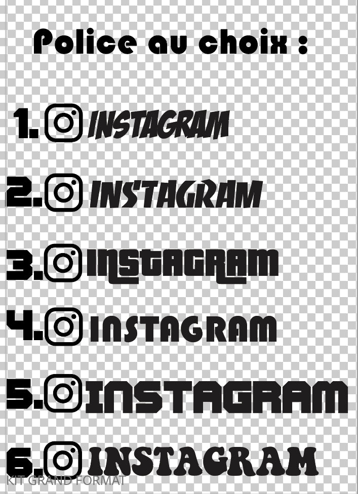 Kit de Stickers Instagram Personnalisable