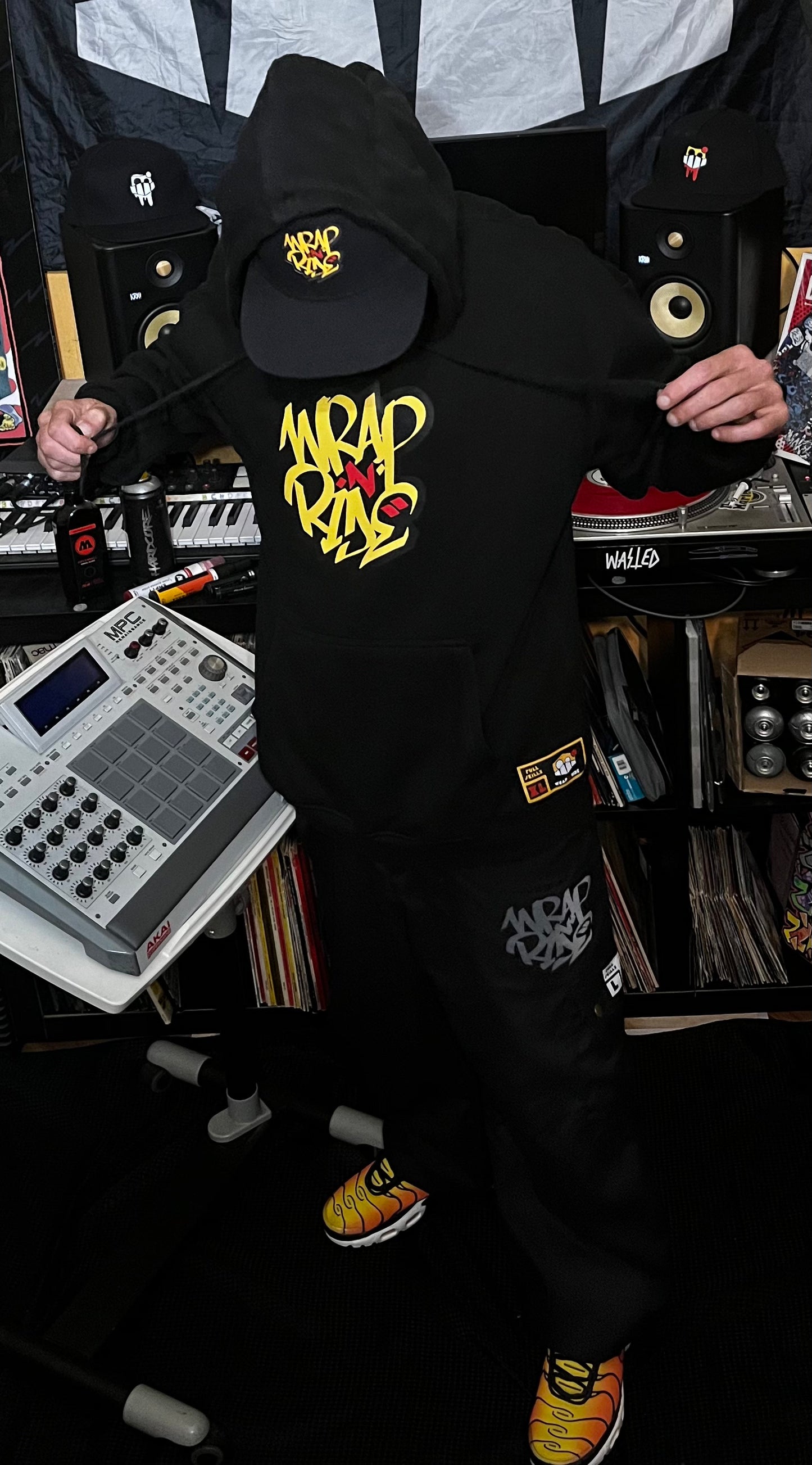 Hoodie Oversize Wrap’n’Ride "Writters" Original