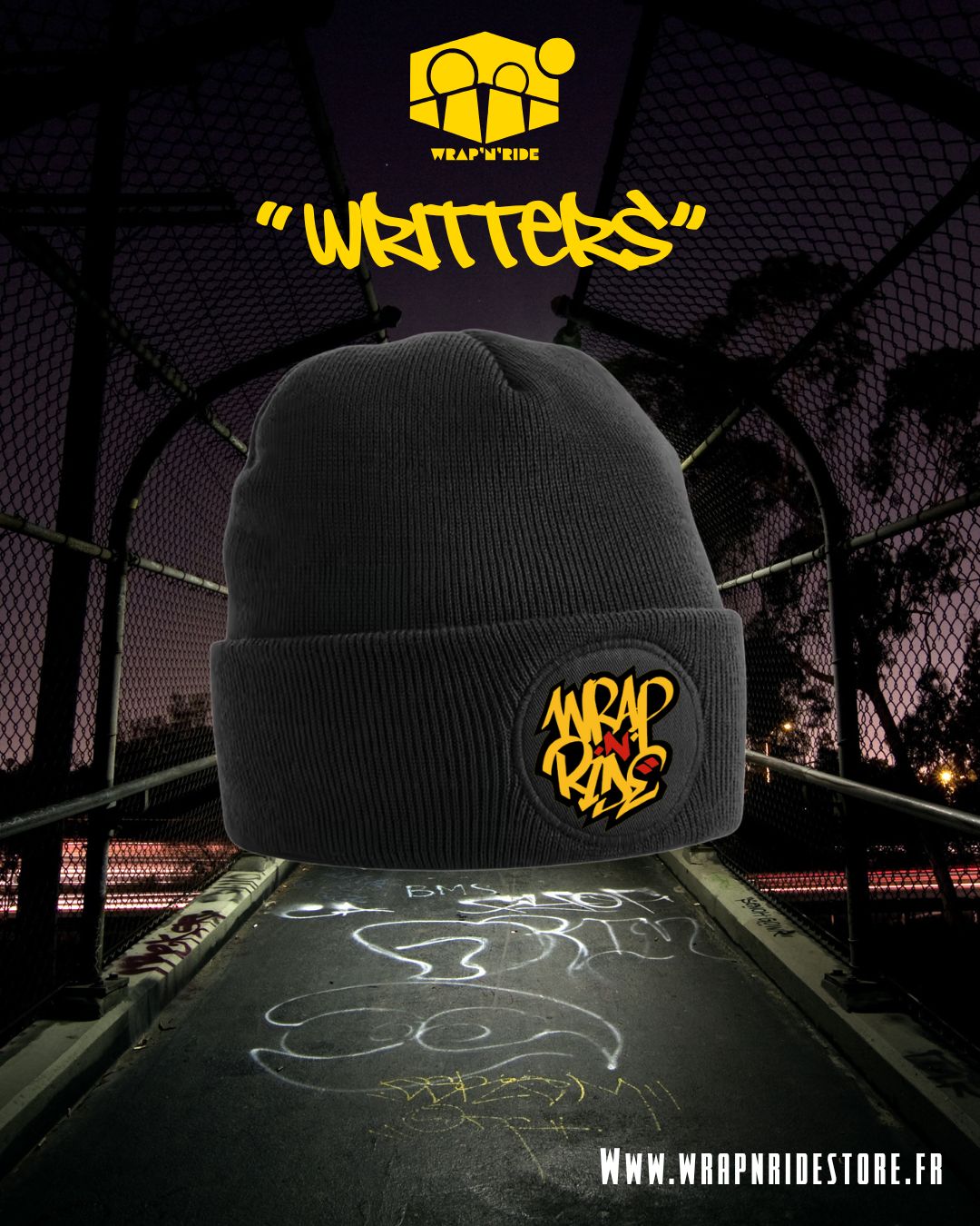 Bonnet Wrap’n’Ride  "Writters" Original