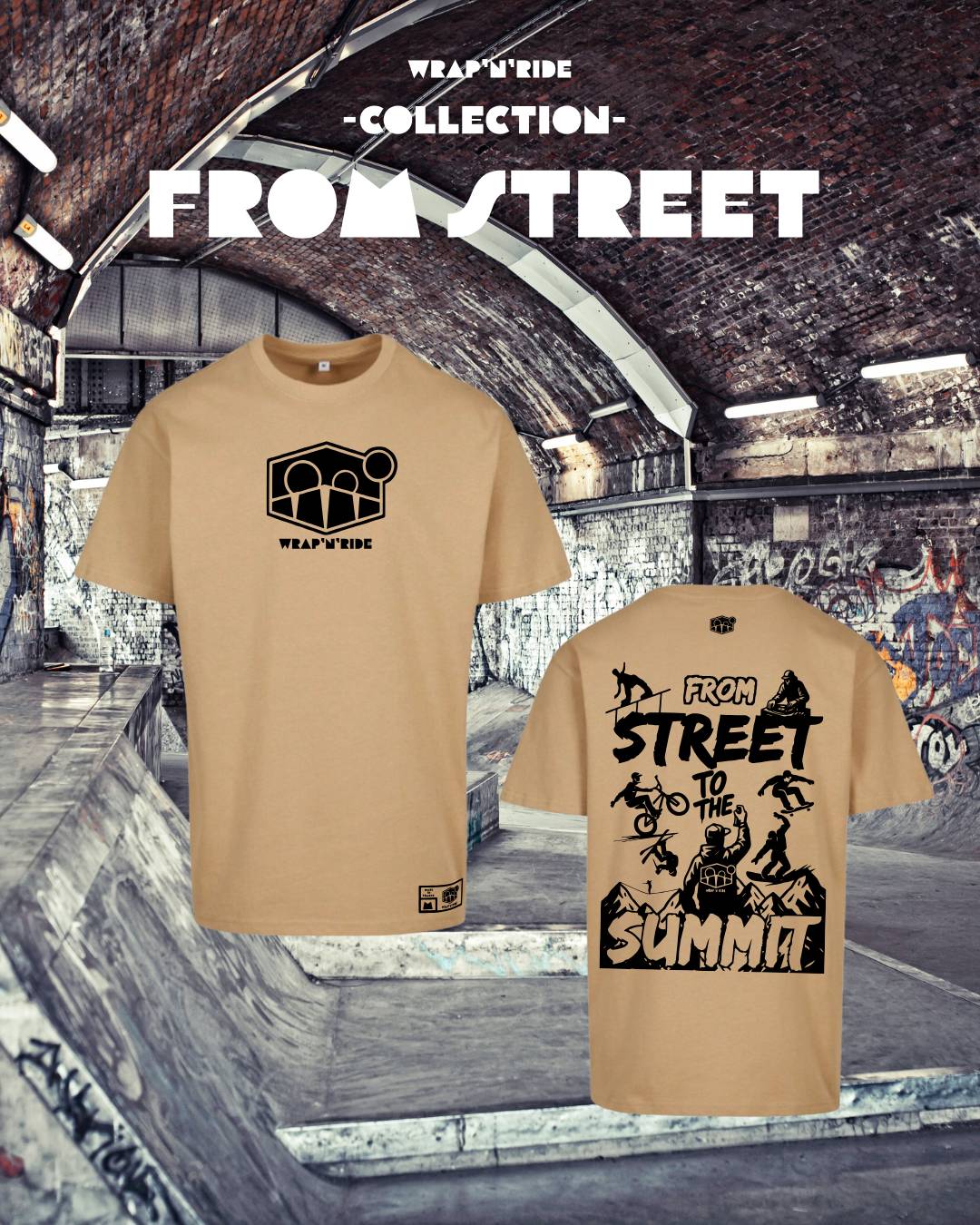 T-Shirt Wet Sand "From Street"