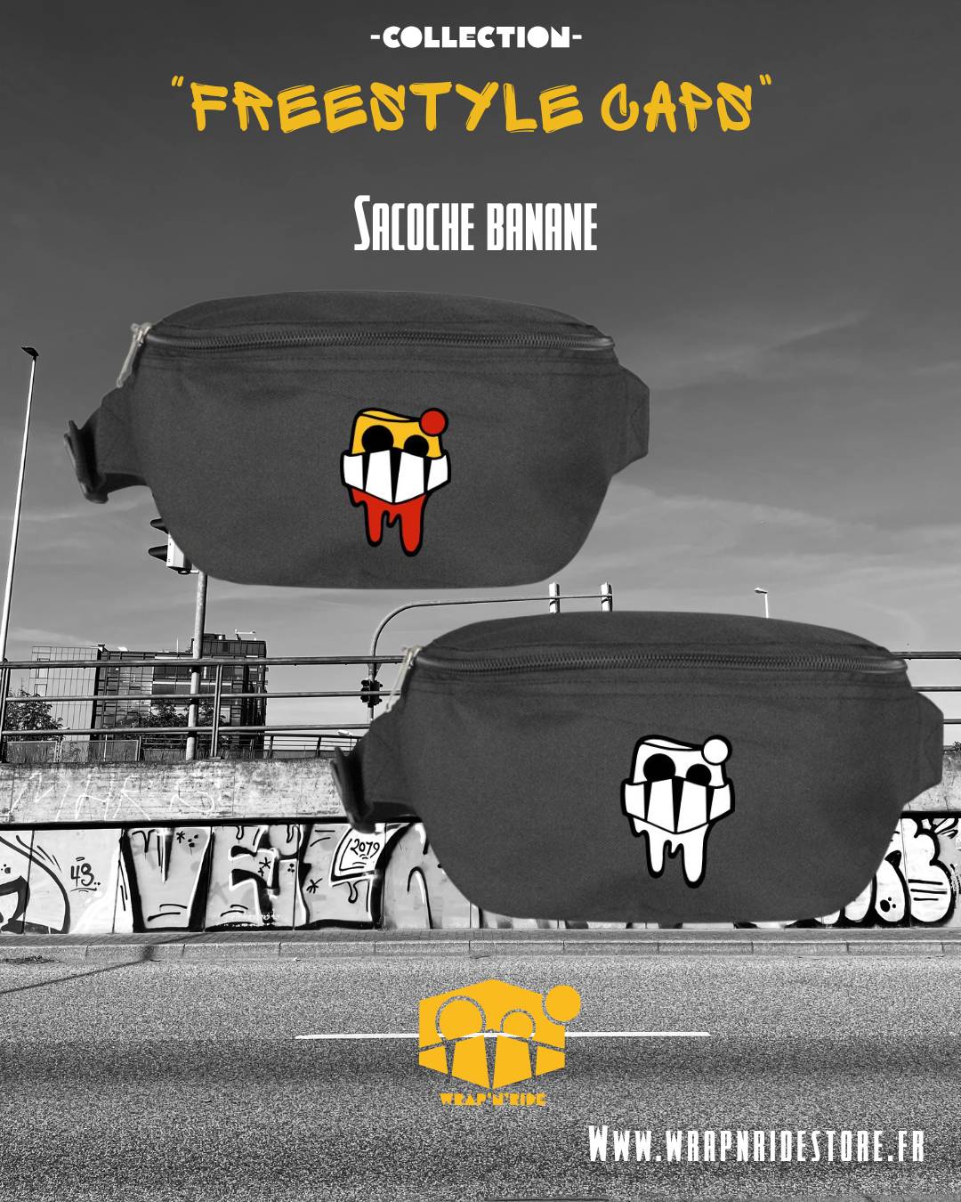 Sacoche Wrap’n’Ride  "Freestyle Caps"
