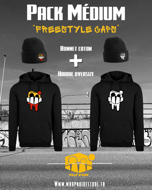 Pack Medium "Freestyle Caps"
